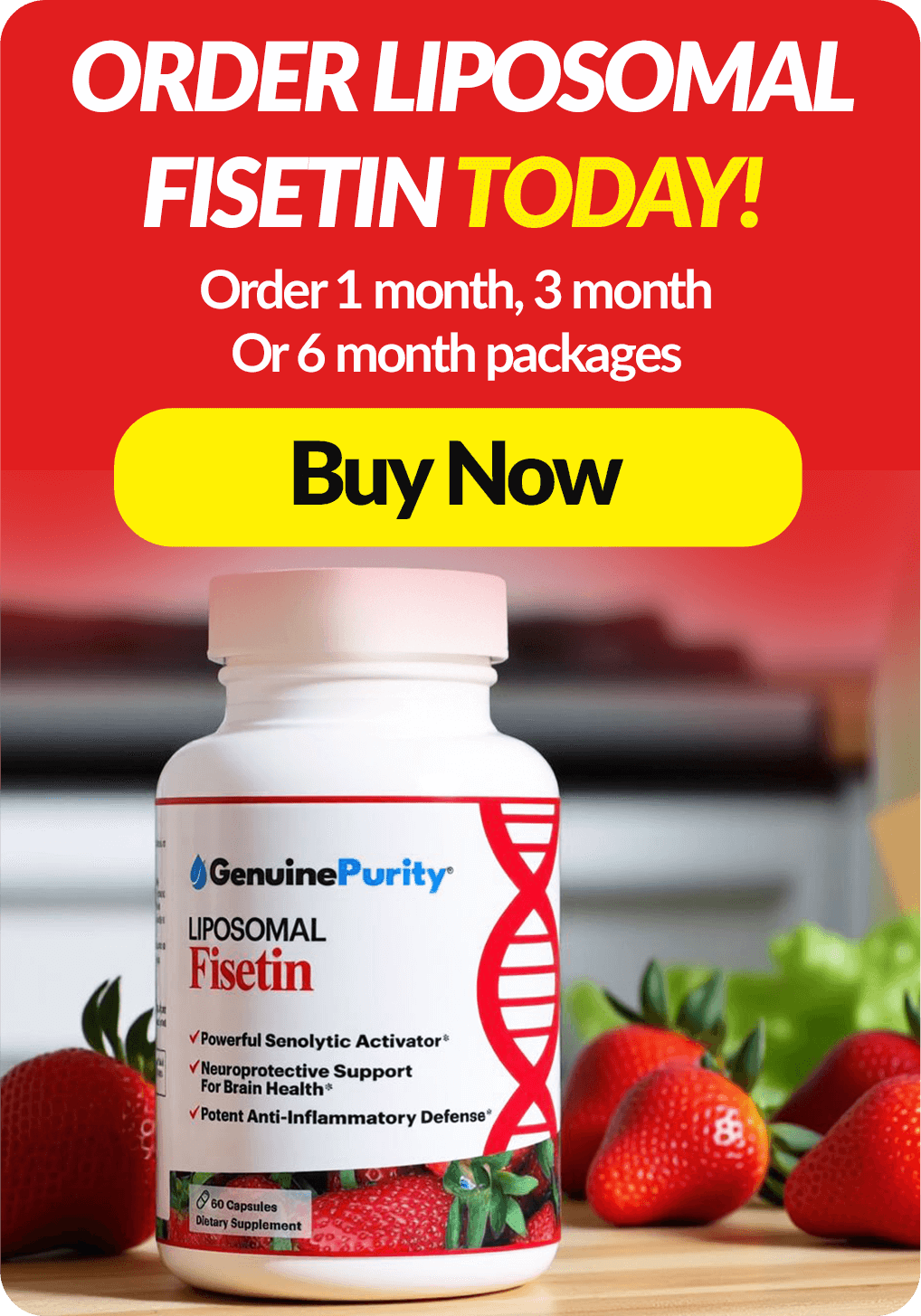 Order GenuinePurity Fisetin at genuinepurity.com